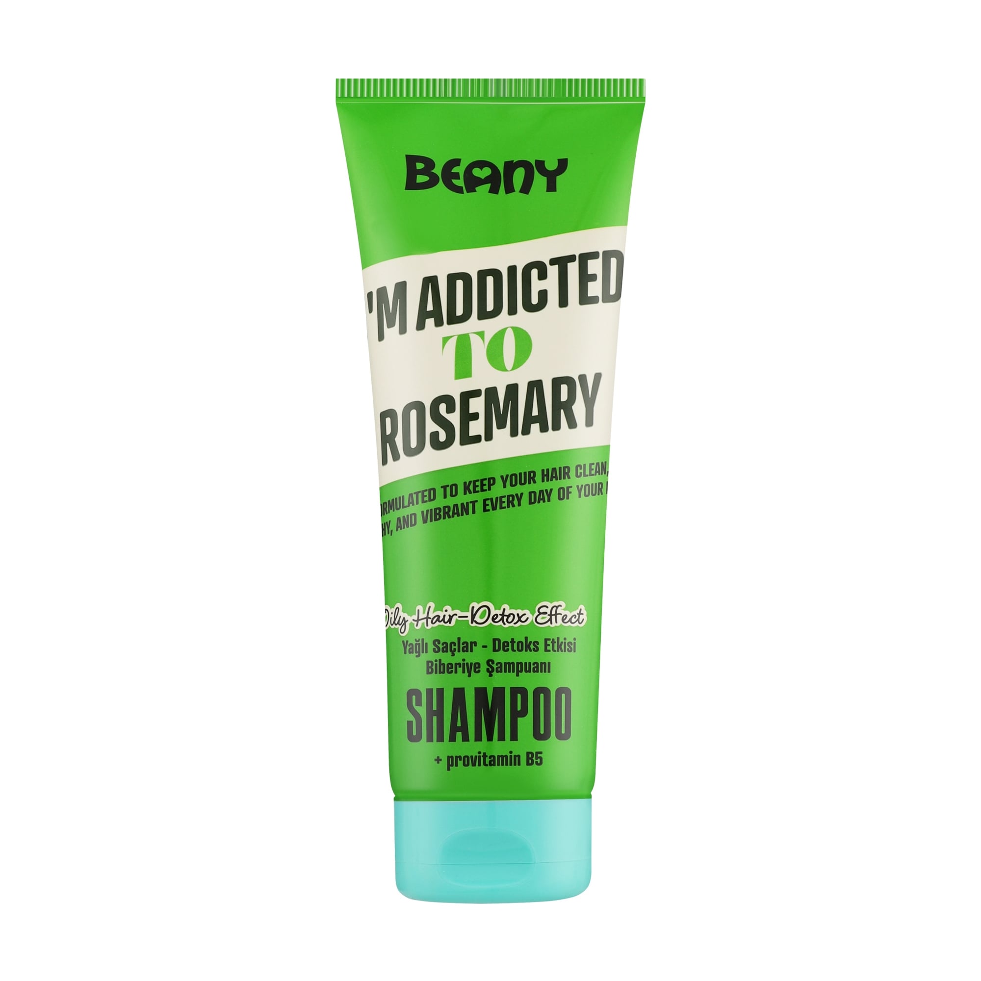 Безсульфатний шампунь Beany Shampoo для жирного волосся, з розмарином, 250 мл